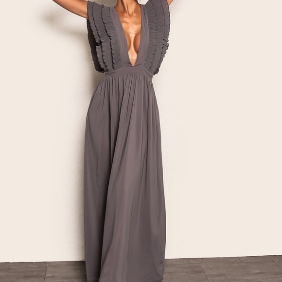 SHEIN Ruffle Dress - Picture 1 of 6